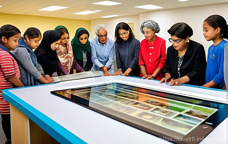 가상 추모 공간을 통한 문화유산 보존 - **Prompt: AI-Powered Intergenerational Storytelling**
"In a comfortable, warmly lit living room,... 가상 추모 공간을 통한 문화유산 보존 - **Prompt: AI-Powered Intergenerational Storytelling**
"In a comfortable, warmly lit living room,...