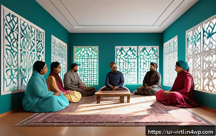 가상 추모 공간과 정신 건강 관련 이미지 1